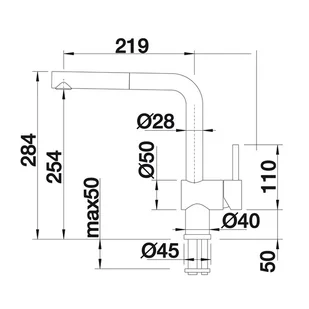 Blanco Linus-S Silgranit-Look perłowoszara 520747 - Baterie kuchenne - miniaturka - grafika 3