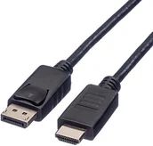 Kable komputerowe i do monitorów - Roline DisplayPort Cable, DP-HDTV, ST/ST, jasnoszary 7611990133475 - miniaturka - grafika 1