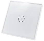 Systemy inteligentnych domów - iQtech Przełącznik zasilania iQtech SmartLife IQS001 Wi-Fi vypínač jednoduchý iQTS001) - miniaturka - grafika 1