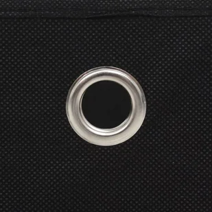 vidaXL Pudła do przechowywania z włókniny, 4 szt., 32x32x32 cm, czarne vidaXL - Pudła i pojemniki do przechowywania - miniaturka - grafika 2