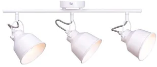 Polux Plafon LAMPA sufitowa NIKO 3 311832 regulowana OPRAWA metalowe reflektorki industrialne czarne 311832 - Lampy sufitowe - miniaturka - grafika 3