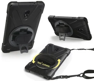 Samsung Alogy Etui Alogy Pirate Armor do Galaxy Tab A 8.0 T380/T385 z rzepem 6572X1 - Etui do tabletów - miniaturka - grafika 5