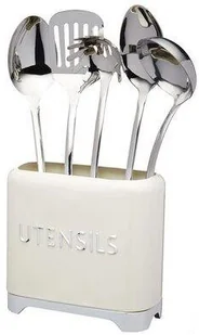 Kitchen Craft Pojemnik na narzędzia kuchenne kremowy Lovello - - Pojemniki kuchenne - miniaturka - grafika 2