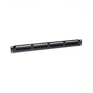 Techly Techly Patch panel 1U UTP 24xR J45 Cat.5e czarny 022861 - Pozostałe akcesoria sieciowe - miniaturka - grafika 2