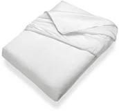 Prześcieradła - SETEX setex kalmuck zabezpieczenie materaca, prześcieradło z gumką, Classic, biały 2408, biały, 160x200 cm 2408 160200 541 002 (SE0) - miniaturka - grafika 1