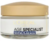 Kremy do twarzy - Loreal Paris Paris Age Specialist 65+ odżywczy krem na noc przeciw zmarszczkom 50 ml - miniaturka - grafika 1