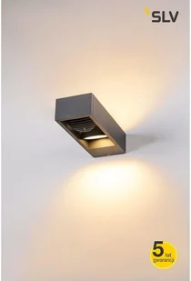 Spotline SLV ESKINA FRAME WL zewnętrzna oprawa ścienna LED podwójna kolor antracytowy przełącznik CCT 3000/4000 K 1004748 - Lampy ogrodowe - miniaturka - grafika 6