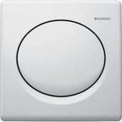Spłuczki - Geberit 115.820.11.5 Pneumatyczny zawór spłukujący do pisuaru Basic ręczny biały - miniaturka - grafika 1