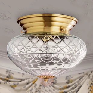 Orion Szlifowana ręcznie lampa sufitowa ENNA, śr. 31 cm - Lampy sufitowe - miniaturka - grafika 4