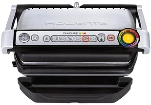 Grill elektryczny Rowenta Optigrill patelnia do grillowania, czarno-srebrny GR712D - Grille elektryczne - miniaturka - grafika 3