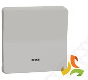 Klawisze i ramki - Schneider Electric MUREVA STYL Klawisz z okienkiem IP55 biały MUR39204 MUR39204/SCH - miniaturka - grafika 1