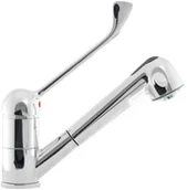 Baterie wannowe i prysznicowe - Stalgast Bateria umywalkowa z prysznicem 651111 - miniaturka - grafika 1