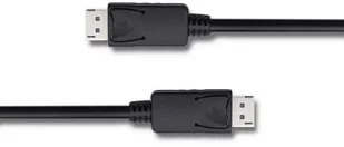 Qoltec Kabel DisplayPort v1.2 męski | DisplayPort v1.2 męski | 4K | 1m 50371 - Kable komputerowe i do monitorów - miniaturka - grafika 3