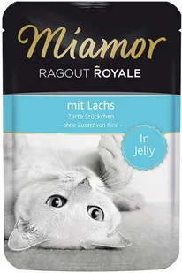 Miamor Ragout Royale W Galarecie Łosoś - Mokra karma dla kotów - miniaturka - grafika 5