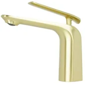 Baterie umywalkowe - STELLMAN Bateria umywalkowa VERDO złota 1030-1 - miniaturka - grafika 1