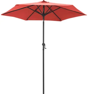 vidaXL Parasol terakota 200 x 211 cm aluminium 47209 - Parasole ogrodowe - miniaturka - grafika 2
