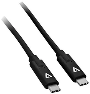 V7 Kabel USB USB-C USB-C 2m Czarny V7UCC-2M-BLK-1E - Kable USB - miniaturka - grafika 3