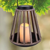 Lampy ogrodowe - Globo Solarna lampa stołowa LED 36654 - miniaturka - grafika 1