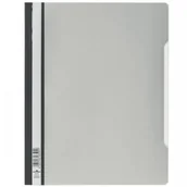 Teczki i skoroszyty - Durable Skoroszyt A4 z przezroczystą okładką z twardej folii szary 2570 10 DU871-5 - miniaturka - grafika 1