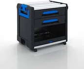 Skrzynki i torby narzędziowe - Sortimo 1000003747 WorKMo 24-500 wraz z 2 szufladami, MultiSlide z pełnym wysuwem - miniaturka - grafika 1