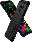Etui i futerały do telefonów - Spigen Etui Tough Armor do LG G8 ThinQ Black A32CS25980 - miniaturka - grafika 1