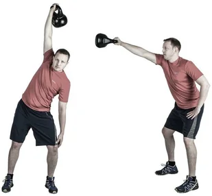 Movit HANTLA KOMPOZYTOWA KULA KETTLEBELL KETLE 12KG 20040372 - Kettlebell - miniaturka - grafika 7