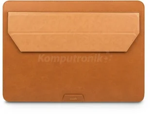 MOSHI Etui Muse 3in1 Slim Laptop Sleeve MacBook Pro/Air 13, brązowe 4711064644166 - Torby na laptopy - miniaturka - grafika 2