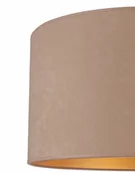 Lampy stojące - Euluna Lampa stołowa Golden Roller 30 cm beżowa/złota - miniaturka - grafika 1