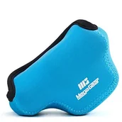 Akcesoria fotograficzne - Nikon megagear Ultra lekka marterial do 1 J4, 1 J5 torba na aparat z neoprenu z 10 30 MM, niebieski MG384 - miniaturka - grafika 1