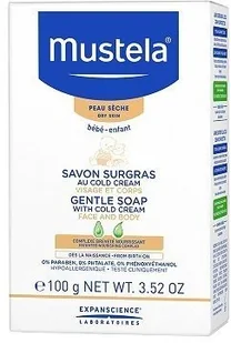 Mustela Delikatne mydło z Cold-Cream 100g - Kosmetyki kąpielowe dla dzieci - miniaturka - grafika 2