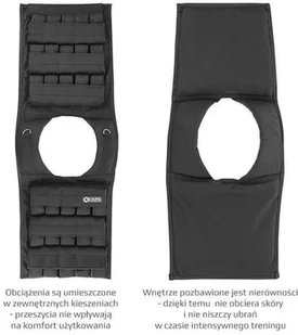 HMS Kamizelka treningowa KTO30 z regulowanym obciążeniem 30 kg - - Obciążenia - miniaturka - grafika 4