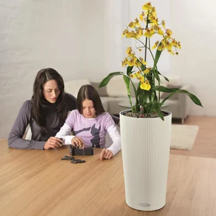 Lechuza Donica CILINDRO Color 23 piaskowy brąz - Donice - miniaturka - grafika 7