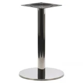 Inne meble biurowe - Stema SH Podstawa stolika SH-2001-1/P, stal nierdzewna polerowana, obciążnik z tworzywa sztucznego (stelaż stolika) SH-2001-1/P - miniaturka - grafika 1