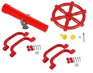 Just Fun ZESTAW 4w1 PIRAT MAŁY - ster, teleskop, rączkix2 - Place zabaw - miniaturka - grafika 2