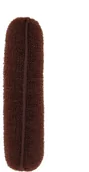 Pozostałe akcesoria fryzjerskie - LUSSONI LUSSONI Wypełniacz do koka z gumką brązowy 150 mm 0000065331 - miniaturka - grafika 1