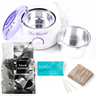 Depilacja - Zestaw Depilacja Podgrzewacz Wosk Italwax 1kg rose - miniaturka - grafika 1