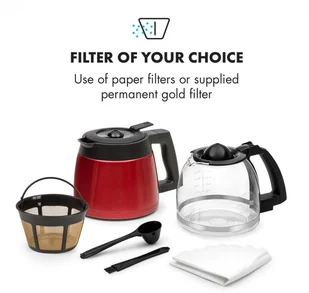 Ekspres do kawy Klarstein Aromatica II Duo (KG13-Aromatica II sR) - Ekspresy do kawy - miniaturka - grafika 4