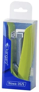 Kangaro Zszywacz Nowa-35/S, zszywa do 25 kartek, plastikowy, w pudełku PP, zielony KAN35/S-02 - Zszywacze biurowe - miniaturka - grafika 2