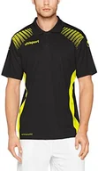 Gadżety dla kibiców - uhlsport Uhlsport koszulka polo męska Goal, czarny, XL 100214408 - miniaturka - grafika 1