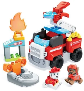 Fisher Price Mega Bloks Psi Patrol Zestaw Wóz strażacki Marshalla GYJ01 887961977610 - Klocki - miniaturka - grafika 2