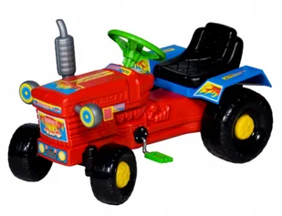 Polski Traktor Traktorek Na Pedały Jeździk Gratisy - Jeździki dla dzieci - miniaturka - grafika 6
