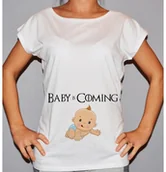 Bluzki ciążowe - Poczpol Baby is coming PRZPOC-0-2388 - miniaturka - grafika 1