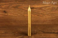 Świece - Magoi Agni Złota świeca z wosku 16x1,5cm drim76 - miniaturka - grafika 1