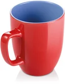 Kubki - Tescoma Kubek CREMA SHINE, czerwona - miniaturka - grafika 1
