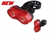 Lampki rowerowe - PROX Lampa Tył X-light 2 X Led 0,5W (151R) - miniaturka - grafika 1