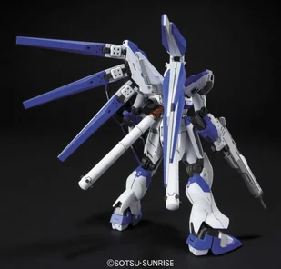 Bandai HGUC 1/144 RX-93-V2 HI NU GUNDAM BL - Figurki kolekcjonerskie - miniaturka - grafika 5