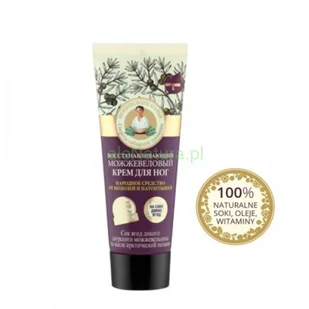 Natura Siberica Babuszka Agafia jałowcowy regenerujšcy krem do stóp 75ml - Balsamy i kremy do ciała - miniaturka - grafika 2
