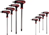 Klucze i nasadki - KS Tools Komplet klucz imbusowy zagięty z firmy  151.8155 Ergo Torque Plus T-głowicy kulowej uchwytu, 8-częściowy, 2  10 MM 4042146071472 - miniaturka - grafika 1