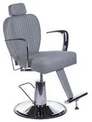 Fotele fryzjerskie - Barbiero Fotel barberski OLAF BH-3273 Jasny szary - miniaturka - grafika 1