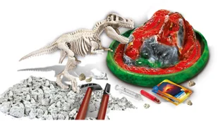 Clementoni Naukowa Zabawa Jurassic Worls Wulkan+T-Rex - Mały naukowiec - miniaturka - grafika 5